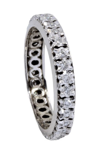 Bague 52 ALLIANCE MODERNE DIAMANTS 58 Facettes 058511