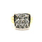 Bague Bague or blanc, or jaune et diamants 58 Facettes 3708