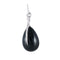 Boucles d'oreilles Boucles d'oreilles en or blanc, diamants et agate 58 Facettes