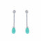 Boucles d'oreilles Boucles d'oreilles Gouttes d'émeraudes 58 Facettes