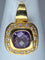 Pendentif Pendentif en or, améthyste, diamants 58 Facettes