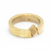 54.5 REVERSE NIESSING Ring in Gold and Diamond. Brand new 58 Facettes D359998JC