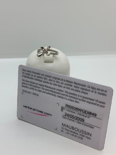 Bague Bague Mauboussin Moi Aimer Toi 58 Facettes 20400000401