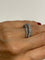 Bague Bague croisillon or blanc et diamants 58 Facettes