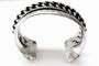 Bracelet Bracelet manchette argent massif 58 Facettes RA-628