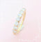 Bague 53 Demi Alliance Diamants 0,60 ct 58 Facettes AA 1586