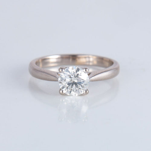 Bague 50 Bague Solitaire Diamant 1.01ct 58 Facettes