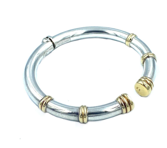 Bracelet Lalaounis. Bracelet argent et or 58 Facettes