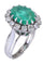 Bague BAGUE POMPADOUR ÉMERAUDE DIAMANTS 58 Facettes 075471