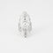 Bague 53.5 Bague dentelle or blanc 58 Facettes