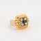 Bague 61 Bague Tank Saphir Diamants 58 Facettes