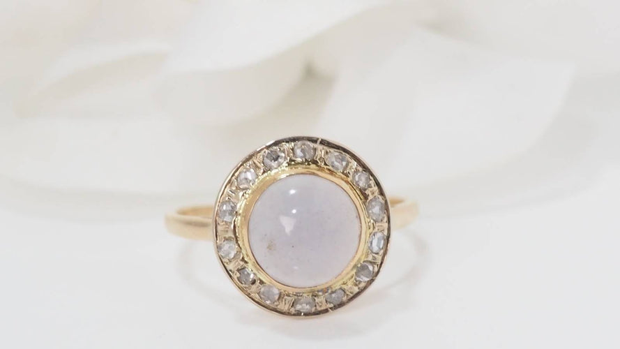 Bague 56 Bague en Or jaune, diamants 58 Facettes 32219