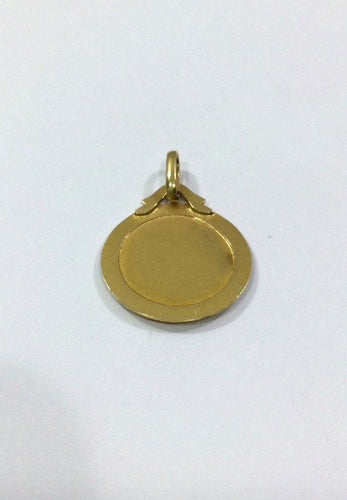 Pendentif Médaille Or Saint Christophe 58 Facettes