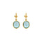 Boucles d'oreilles TIFFANY & Co - Paloma Picasso - Boucles d'oreilles or jaune topazes, Olive Leaf 58 Facettes