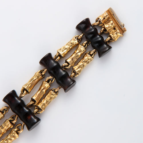 Montre Boucheron Paris - Montre en or et écaille de tortue 58 Facettes