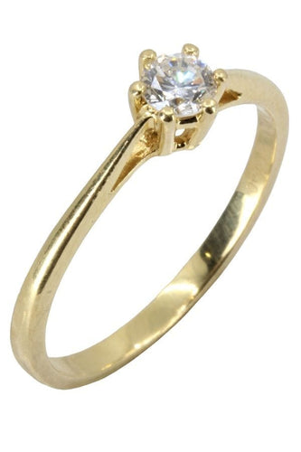 Bague SOLITAIRE DIAMANT 0.20 CARAT 58 Facettes 057491