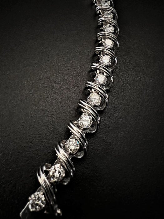 Bracelet Bracelet  diamants 5,25 ct 58 Facettes