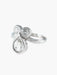 Bague 52.5 Bague Duchesse Diamant poire 58 Facettes