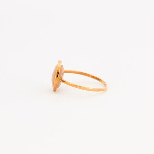 Bague 53 Bague Paola Zovar Pierre de lune 58 Facettes