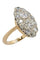 Bague BAGUE MARQUISE ANCIENNE DIAMANTS 58 Facettes 041551