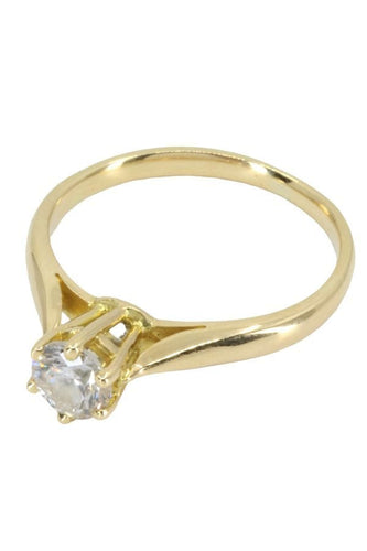Bague SOLITAIRE DIAMANT 0.56 CARAT 58 Facettes 051951