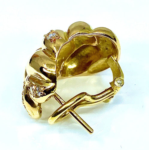 Boucles d'oreilles Boucles d’oreilles Diamants 58 Facettes AB237