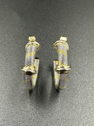 Boucles d'oreilles CARTIER - Boucles d’oreilles Trinity Acier Or 58 Facettes