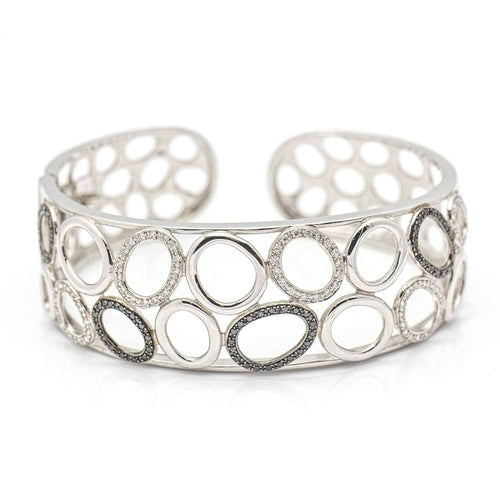 Bracelet Bracelet Or blanc Diamants 58 Facettes D359738LF