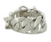 Bracelet HERMÈS. Collection Boucle Sellier, bracelet argent TGM 58 Facettes