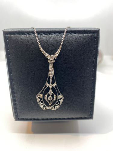 Collier Collier pendentif, diamants 58 Facettes