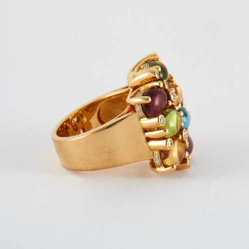 Bague 53 Bague Multicolore 58 Facettes 2.191