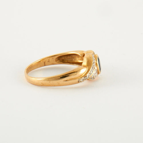 Bague Bague Saphir Diamants 58 Facettes