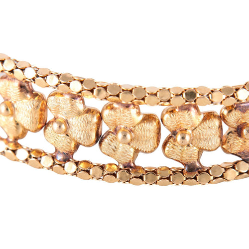 Bracelet Bracelet Motif Fleurs 58 Facettes 8405