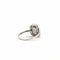 Bague 55 Bague en or blanc 18 carats , tanzanite et diamants baguettes 58 Facettes