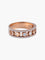 Bague Demi Alliance Or rose, sertie de diamants 58 Facettes