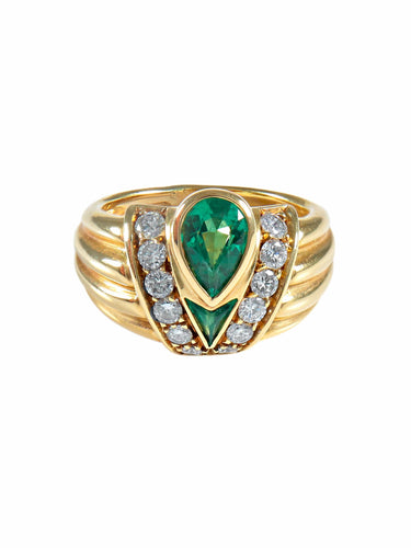 Bague 51 Bague Fred Emeraudes 58 Facettes