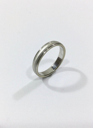 Bague 58 Alliance Or Blanc 58 Facettes