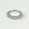 Bague 50.5 Bague Platine Rail Baguettes 0.75ct 58 Facettes 20400000785
