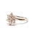 Bague 49 Bague marguerite or blanc, diamants 58 Facettes 0024XC