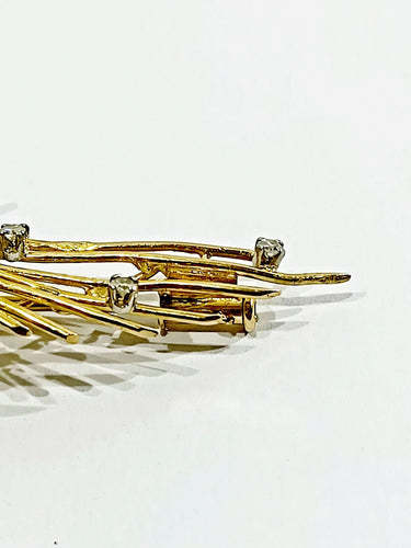 Broche Broche en or et diamants 58 Facettes 2795/1