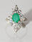 Bague 52 Bague Navette Emeraude et Diamants 58 Facettes 507