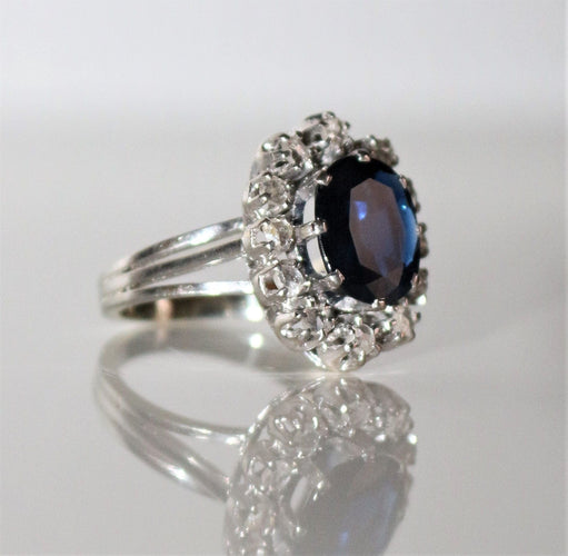 Bague 51.5 Bague Marguerite Saphir 58 Facettes 503