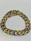 Bracelet Bracelet CARTIER en or jaune maillons gourmette sertis de diamants 58 Facettes