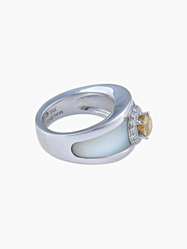 Bague 53 Bague MAUBOUSSIN Nacre 58 Facettes