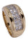 Bague 56 Bague Or jaune pavage Diamants 58 Facettes 077581