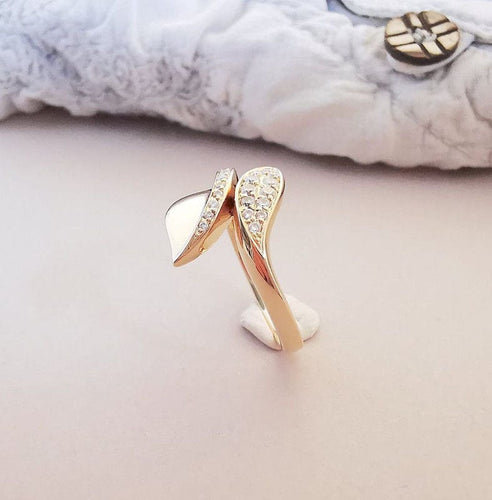 Bague Bague Serpent en Or jaune & Diamants 58 Facettes AB 1039