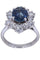 Bague BAGUE POMPADOUR SAPHIR DIAMANTS 58 Facettes 075641