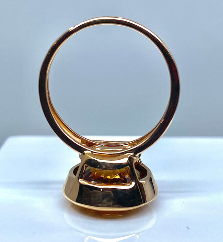 Bague 58 Bague Citrine 58 Facettes AB177