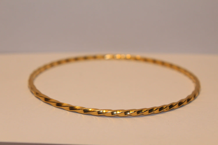 Bracelet Bracelet Jonc torsadé 58 Facettes 9583