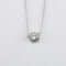 Collier Collier en or blanc Diamants 58 Facettes